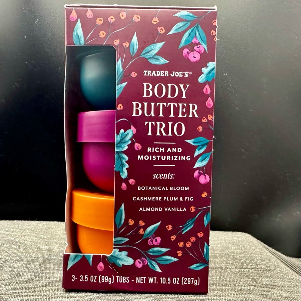 Trader Joe's Body Butter Trio - Rich and Moisturizing Set